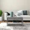 vidaXL Konferenčný stolík Concrete Grey 68x50x38 cm Drevo Náhľad obrázku produktu 3