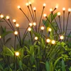2x lampa solarna kulki 6 LED wbijana ogrodowa ciepła biel Podgląd zdjęcia produktu 7