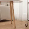 Kleiner runder Couchtisch aus Holz im skandinavischen Stil, Produktbild-Vorschau 5