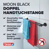 tesa 40621-00000-00 tesa Handtuchhalter MOON schwarz Náhľad obrázku produktu 8