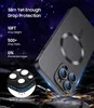 Magnetische Hülle für iPhone 16 Pro Matt Silikon Handyhülle Produktbild-Vorschau 5