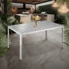 Gartentisch Bianca aus Aluminium und Kunststoff 150 x 90 x Produktbild-Vorschau 7