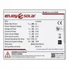 enjoy solar® Solarpanel monokristallines Solarmodul 50W 12V Produktbild-Vorschau 5
