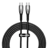 Baseus Glimmer USB-Kabel 2 m USB C Schwarz Produktbild-Vorschau 1