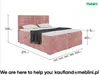 MEBLINI Boxspringbett mit Bettkasten - Gepolstert Produktbild-Vorschau 7