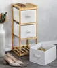 Étagère avec 3 bacs, en bambou, Voir les images du produit 9