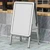 AUSTIN | Plakatständer | A2 | Silber | Classic | Produktbild-Vorschau 2