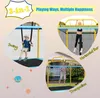 Trampolino KOMFOTTEU per bambini, 3 in 1, con altalena Anteprima dell’immagine prodotto 3