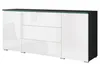 Dwoudveřová komoda VERA 150 cm s zásuvkami a nastavitelnými Náhled obrázku produktu 7