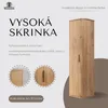 RODAN | Kúpeľňová Skrinka - 139 CM - Hnedý Mat - MDF - Náhľad obrázku produktu 2