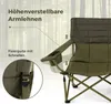 COSTWAY Campingstuhl für 2 Personen, Klappstuhl mit Produktbild-Vorschau 6
