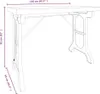 Esstisch 110x65x82 cm Massivholz Tanne und Eisen Produktbild-Vorschau 6