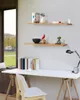 Rikmani Schweberegal Holzregal Wandregal TES 100 cm Produktbild-Vorschau 4