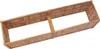 Letto rialzato da giardino 200 x 50 x 50 cm in teak Anteprima dell’immagine prodotto 2