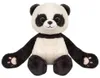 Plyšový maskot objímateľná panda s magnetmi 23cm Náhľad obrázku produktu 3