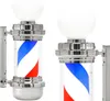 Holičská tyč plafond barber shop stříbrná 68 cm Náhled obrázku produktu 2