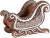 Clayre & Eef Weihnachtsdekorationsfigur Schlitten 20x12x15 Produktbild-Vorschau 1