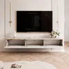 Meuble TV bas IDOHOME SELIA 200 cm, à rainures, avec Voir les images du produit 2