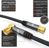 Satelitný kábel Primewire HDTV uhlový s opletením - 135 dB Náhľad obrázku produktu 5