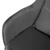 Kondela Kancelárske kreslo Klian - sivá (Velvet) / chróm Náhľad obrázku produktu 9