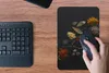 MuchoWow® Mauspad Mousepad Kräuter - Schwarz - Gewürze - Produktbild-Vorschau 4