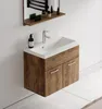 Badplaats Badmöbel Komplettset Montreal 02 60 x 35 cm Braun Produktbild-Vorschau 4