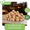 be4nature Dřevěný briket 2 × 12,5 kg, Kulatý briket ze 100% Náhled obrázku produktu 3