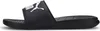 A side view of a black Puma slide sandal with a white Puma logo on the strap. Anteprima dell’immagine prodotto