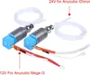 Two 3D printer hotend assemblies with attached wiring and tubing, presented on a white background with descriptive text labels. Náhľad obrázku produktu