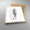 Gerahmtes Poster - Rahmen in heller Eiche - Nacktheit Frau Produktbild-Vorschau 3