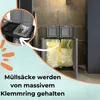 2-Fach Mülltrennsystem Garten Schrank Müllbox Trennsystem Produktbild-Vorschau 5