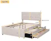 okwish Polsterbett 140x200cm Doppelbett, Familienbett Bett Produktbild-Vorschau 7