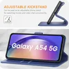 Samsung Galaxy A54 5G Hülle - Premium Leder Klapphülle mit Produktbild-Vorschau 3