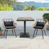 60x60cm Quadratischer Esstisch, Bistrotisch, Küchentisch Produktbild-Vorschau 6