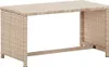 Salontafel "Pfaffroda" van PE-rattan, kleur beige. Productafbeelding-voorbeeld 10