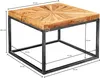 FineBuy Couchtisch Mango Massivholz quadratisch 55x55 cm · Produktbild-Vorschau 3