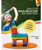 Piñata bunter Esel 41 x 55 cm Partyspiele Kinder Geburtstag Produktbild-Vorschau 2