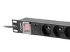 Lanberg PDU-08E-0200-BK Stromverteilereinheit (PDU) 8 Náhled obrázku produktu 4