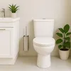 Wandmontiertes WC-Bürstenset mit flexiblem Bürstenkopf Produktbild-Vorschau 1