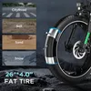 HITWAY Off-Road E-Bike 26 Zoll 4.0 Fat Tire MTB Produktbild-Vorschau 3