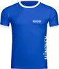 multifanshop Kontrast T-Shirt - München blau - Brust & Produktbild-Vorschau 1