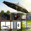 Jopassy Ampelschirm 300 cm mit LED-Beleuchtung, UV-Schutz & Produktbild-Vorschau 5