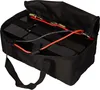 A black carrying bag containing a battery pack with red and black wires. Produktbild-Vorschau