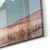 DEQORI Glasbild Echtglas 3x50x50 cm 'Stille Feldhütte' Produktbild-Vorschau 5