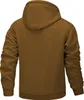 Winterjacke Herren Gefütterte Jacke mit Kapuze Männer Produktbild-Vorschau 2