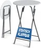 CASARIA® Stehtisch 2er Set Klappbar Höhe 110cm Ø60cm Produktbild-Vorschau 8