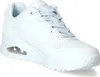 A white Skechers sneaker is shown against a white background. Produktbild-Vorschau