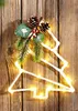 LED Wanddeko "Tanne" 25 cm hoch, mit Lichterkette, Zweigen Produktbild-Vorschau 1