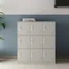 Skříňka 'Rautavaara' s 9 dvířky ocelová 100 x 90 x 40 cm Náhled obrázku produktu 3