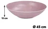 Solar-Brunnen Set für draußen - 45 cm Schale rosa Produktbild-Vorschau 2